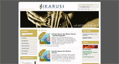 Desktop Screenshot of ikarus-music.de